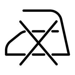 Laundry line icons