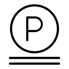 Laundry line icons