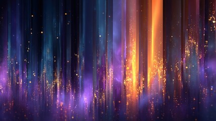 Abstract glowing light streaks with bokeh, magical energy concept. Perfect for backgrounds, wallpapers, and digital art.