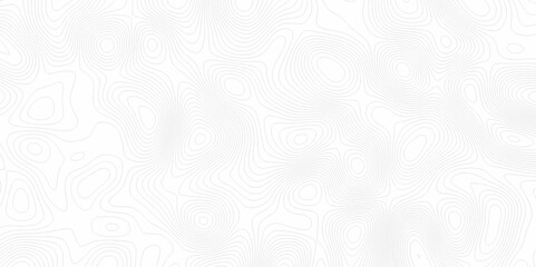 White topography topology vector white background fresh contour map texture. white seamless pattern Abstract background with a wave Topography and geography map grid abstract backdrop.	