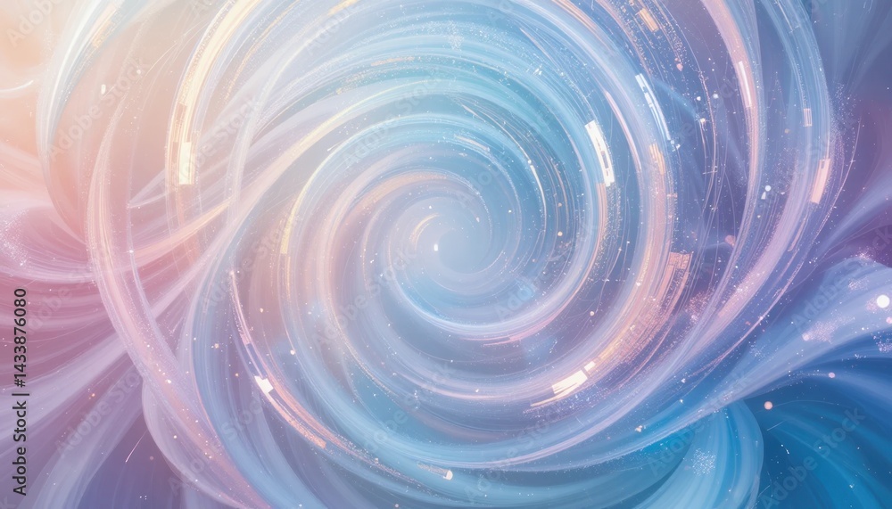 Poster swirling motion art digital artwork abstract design colorful background aesthetic view visual concep