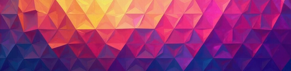 Sharp angled triangle mosaic backdrop, abstract design, modern, art