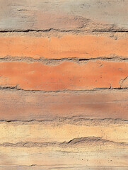 seamless rammed earth clay texture tile top view natural red brown layers wall ground for surface mapping architecture game design 2d flat