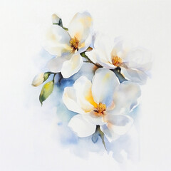 Obraz premium white orchid flowers