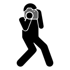 black photographer icon