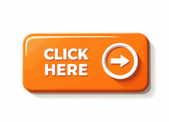 Orange Click Here Button with Arrow Icon