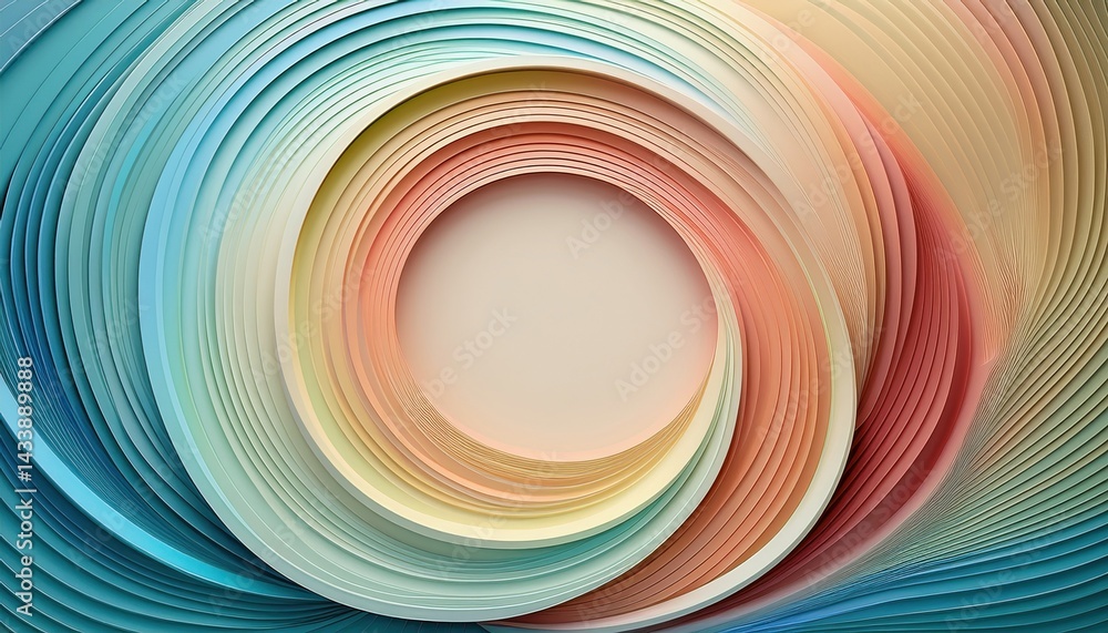 Poster dynamic swirling patterns abstract art digital design vibrant colors close-up visual innovation