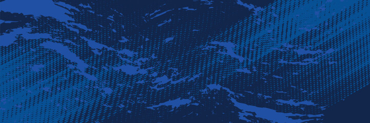 dark blue color pattern gradient grunge texture background. Dots pop art comics sport style vector illustration Abstract background dark blue with modern corporate concept