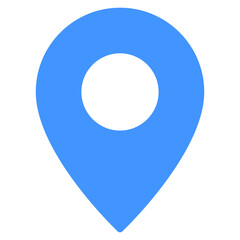 Location Pin Flat User Interface Icon 