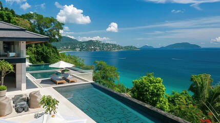 Obraz premium Phuket Island, Thailand: A Tropical Paradise of Sun, Sand, and Cultural Riches
