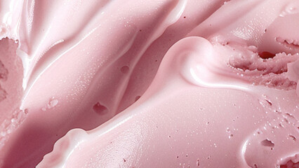 strawberry ice cream texture