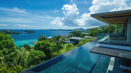 Fototapeta premium Phuket Island, Thailand: A Tropical Paradise of Sun, Sand, and Cultural Riches