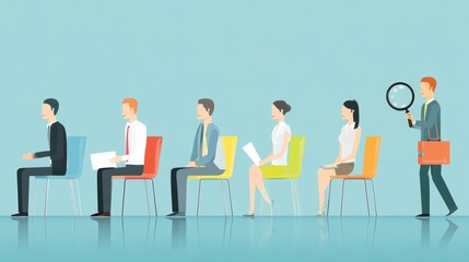 HR recruitment and workforce screening