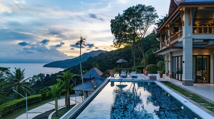 Fototapeta premium Phuket Island, Thailand: A Tropical Paradise of Sun, Sand, and Cultural Riches