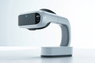 Isolated on white, the image of a VR-Virtual Reality Device is of high quality