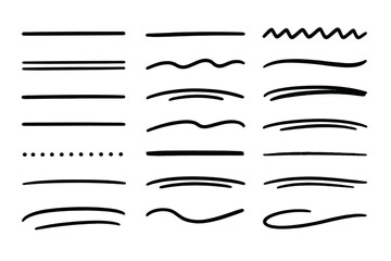 Icon set featuring various line designs suitable for graphic and web applications created for enhancing visual communication