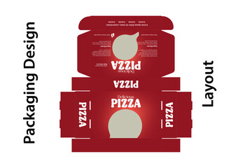 Modern Box Packaging Design Template for Product Branding | Editable PSD & Vector File.