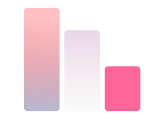 simple pastel chart, candle stick, statisitic