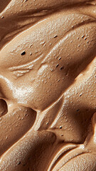 close up of a chocolate texture