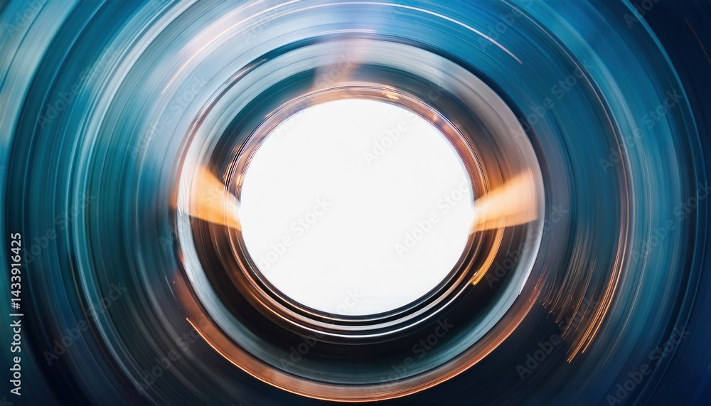 Poster dynamic lens effect captured from a camera perspective abstract visual content technology environmen