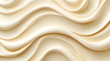 Obraz premium Creamy swirls with abstract texture. (1)