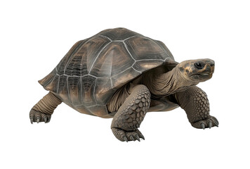 Obraz premium Big turtle on transparent background, cutout, Png