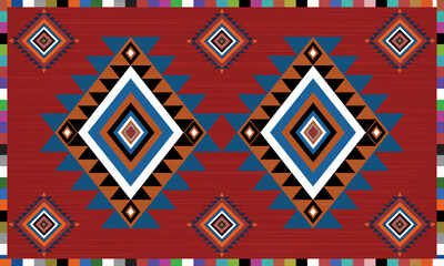 seamless geometric pattern for carpet, wallpaper, clothing.