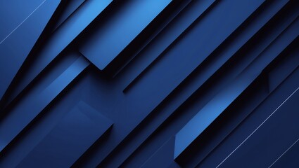 Obraz premium Dynamic abstract navy blue background for business events