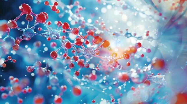 Close up visualization of proteomic interactions within biological cell material