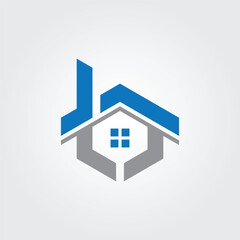 House icon logo 2 design illustration