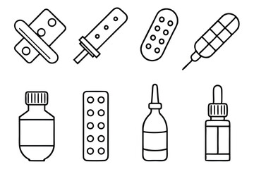 Chemotherapy drugs hope rising Line art