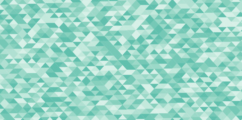 Abstract geometric white and pest background seamless mosaic and low polygon triangle texture wallpaper. Triangle Vector Abstract Geometric Technology seamless pattern. Geometric Retro tiles design.