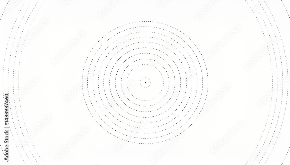 Poster creating mesmerizing patterns in white light studio visual art minimalist environment top-down view 