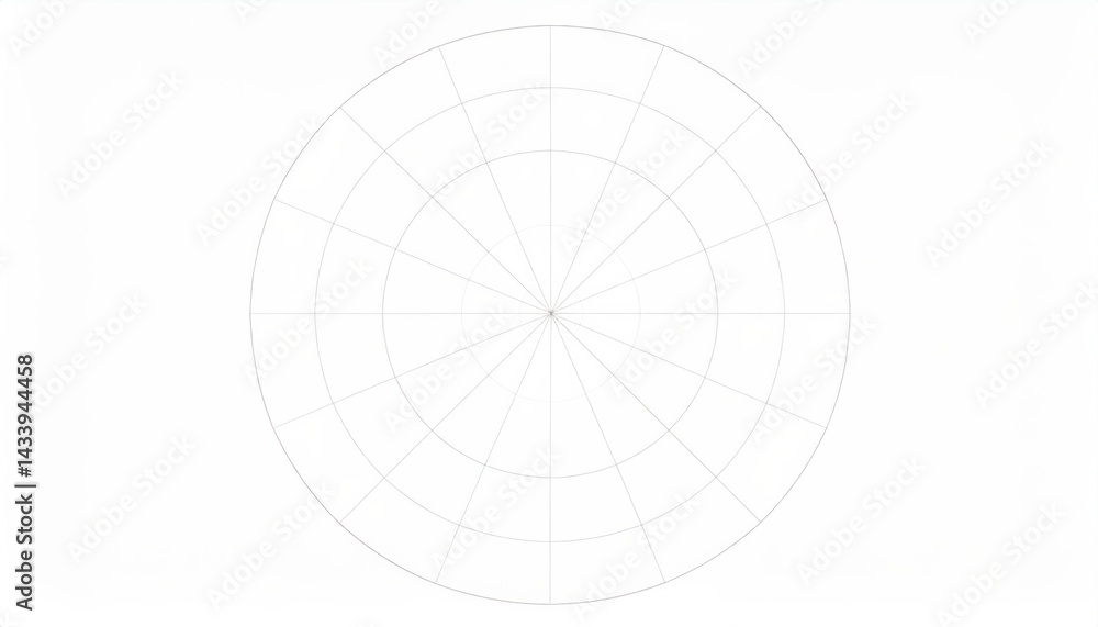 Poster dynamic circular motion visualization science lab infographic educational environment analytical vie