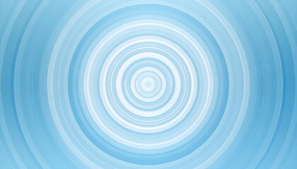 Calming waves of blue circles abstract digital art digital environment top-down view soothing concept for relaxation