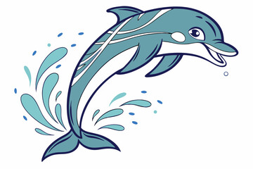 dolphin jumping out of water