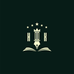 initials design modern legal attorney law firm lawyer advocate consultancy business logo vector