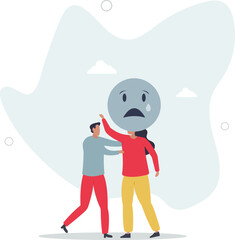 Empathy as psychological understanding or intelligence.Friendship support in depression or grief moment . character life .