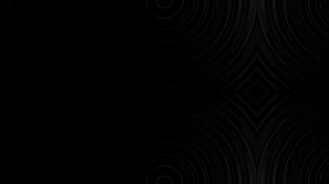 halftone white lines bars on black background animation opening cinema of blurry lights flashing spreading all direction form center gradually, futuristic digital sciene fiction theme scene	