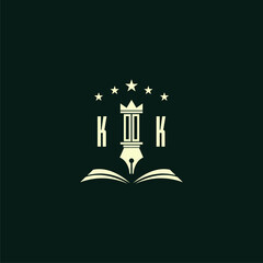 initials design modern legal attorney law firm lawyer advocate consultancy business logo vector