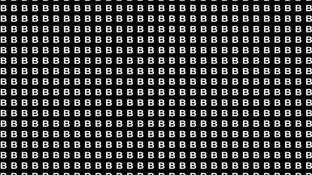 retro futuristic background animation vertical downward slow motion movement of alphabeth letter B in datum grid pattern order
