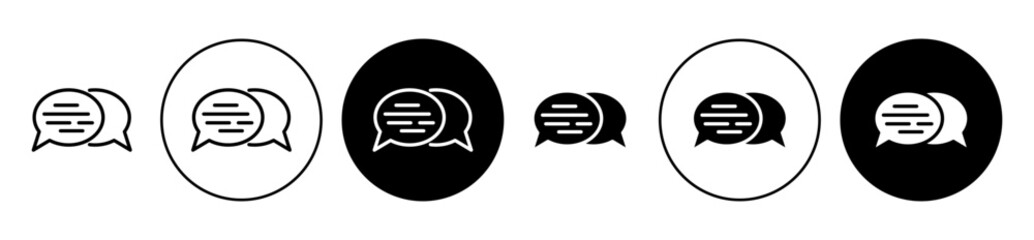 Testimonial icon solid illustration, pictogram isolated on white design element.
