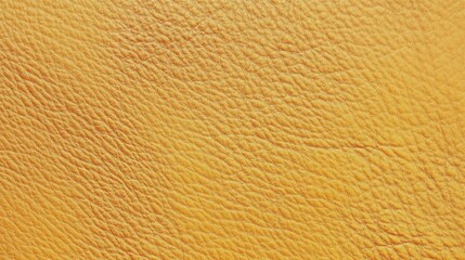 Yellow leather texture background banner with rustic surface and elegant natural feel, ideal for design, decoration, or product display.