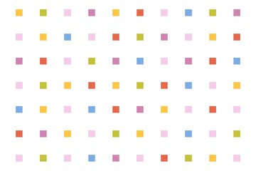 seamless pattern with colorful soft pastel color squares for wallpaper background