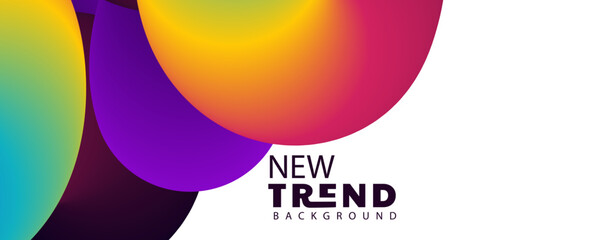 abstract gradient background, Abstract orange and red gradient geometric shape circle background. Modern futuristic background. Can be use for landing page, book covers, brochures, flyers, magazines