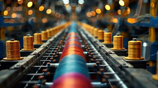 modern textile manufacturing automation