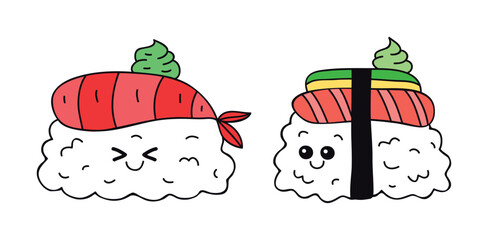 Set Sushi Cute