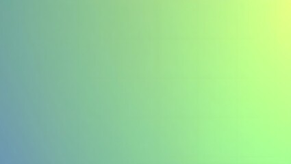 Obraz premium A soft gradient background transitioning from blue green to light yellow in a smooth and subtle way