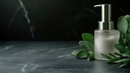 Elegant, natural hand soap dispenser