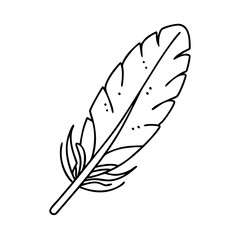 feather icon icon, feather icon vector illustration-simple illustration of feather icon, perfect for feather icon logos and icons
